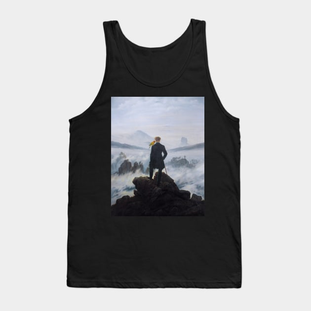 wanderer above the sea of fog with Sun Conure Tank Top by FandomizedRose